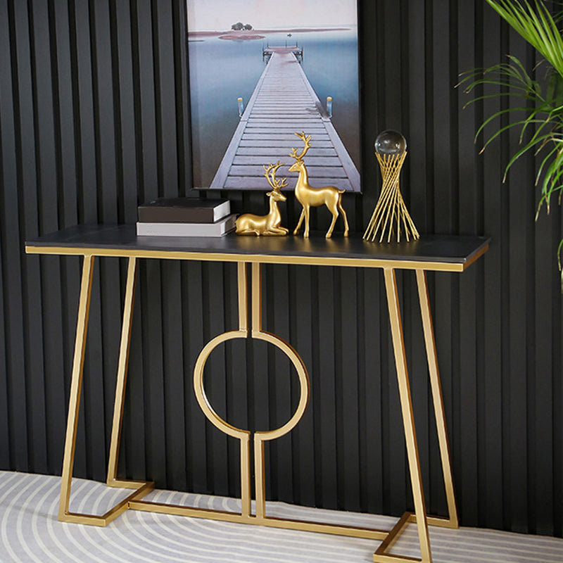 Modern Console Accent Table Antique Finish Sofa Console Table