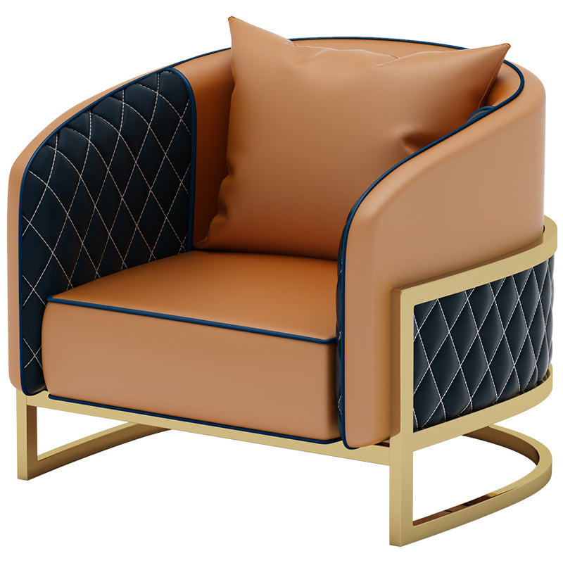 Glam Sintered Stone Dining Set Round 1/2/3/4/5 Pieces Dining Table Set for Home Use