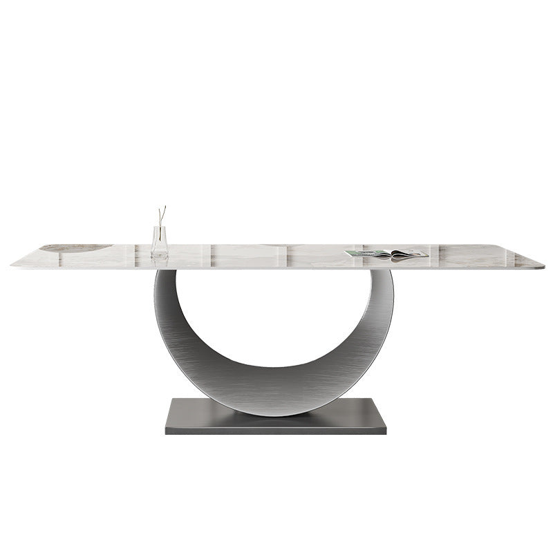 Modern Style Rectangle Table Set 1/2/3/5/8 Pieces Dining Set for Home Use