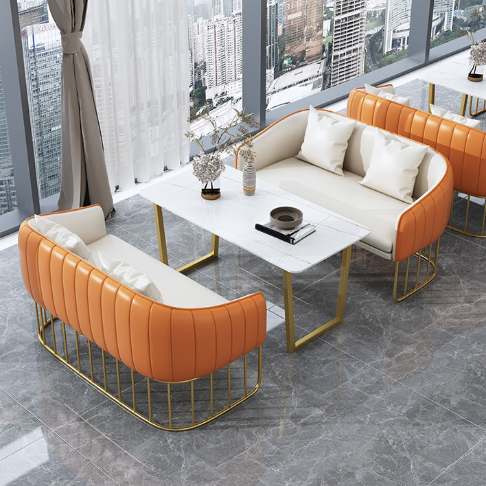 Glam Style Sintered Stone Dining Set 1/2/3/4/5 Pieces Dining Table Set for Home Use