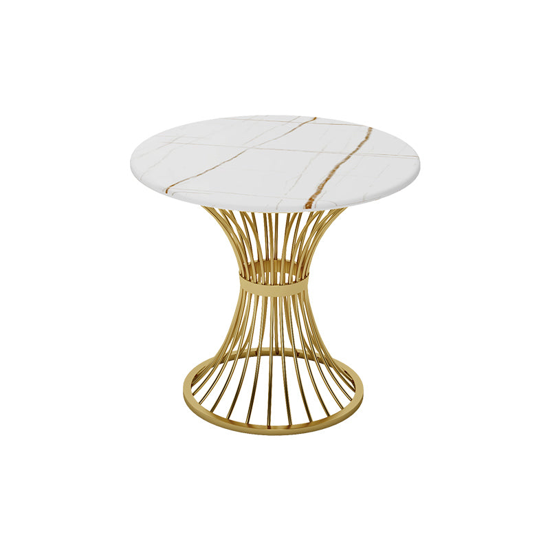 Glam Style Sintered Stone Dining Set 1/2/3/4/5 Pieces Dining Table Set for Home Use