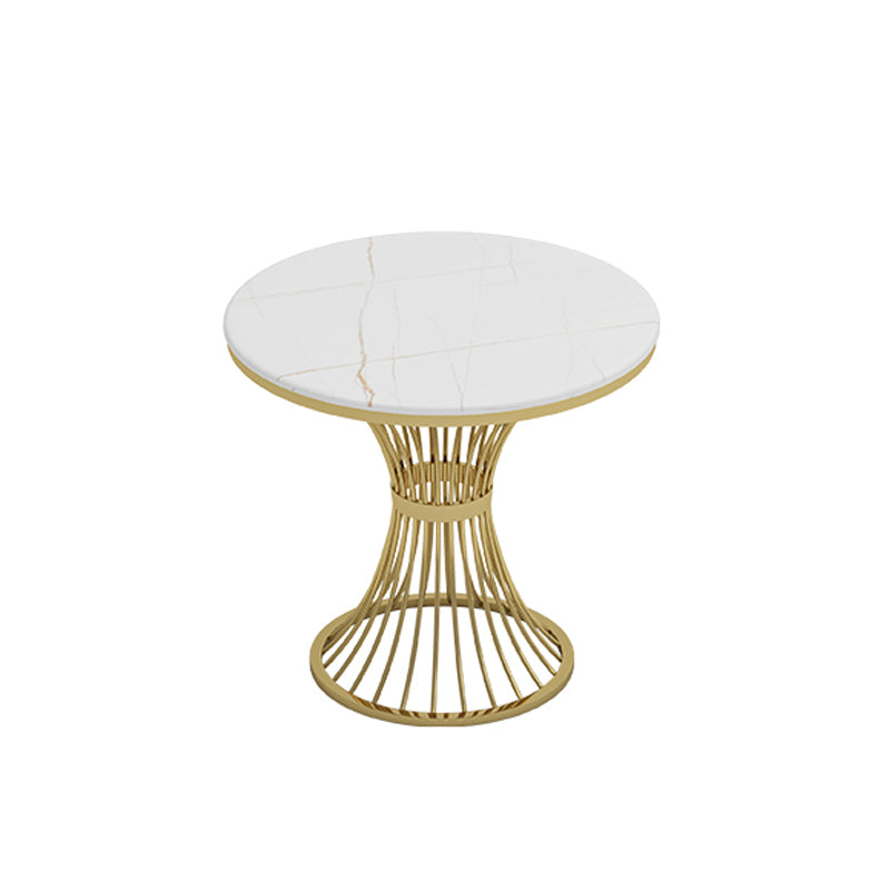 Glam Style Sintered Stone Dining Set 1/2/3/4/5 Pieces Dining Table Set for Home Use