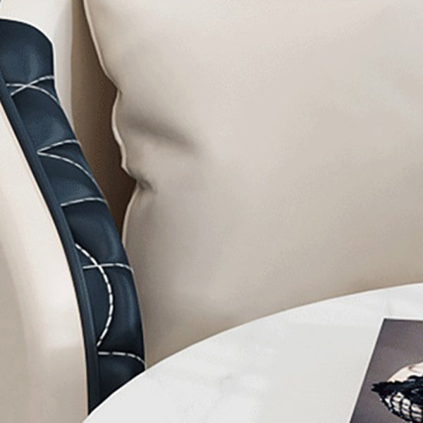 Modern Style Sintered Stone Dining Set Round 1/2/3/4/5 Pieces Dining Set for Home Use