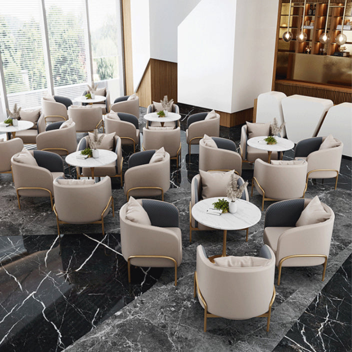 1/2/5 Pieces Dining Set Modern Style Sintered Stone Dining Table Set for Home Use