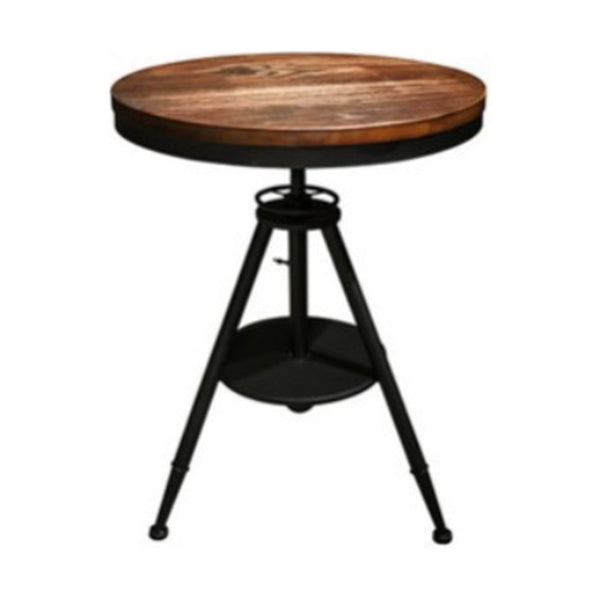 Modern 1/3/5 Pieces Dining Set Round Pine Wood Dining Table for Home