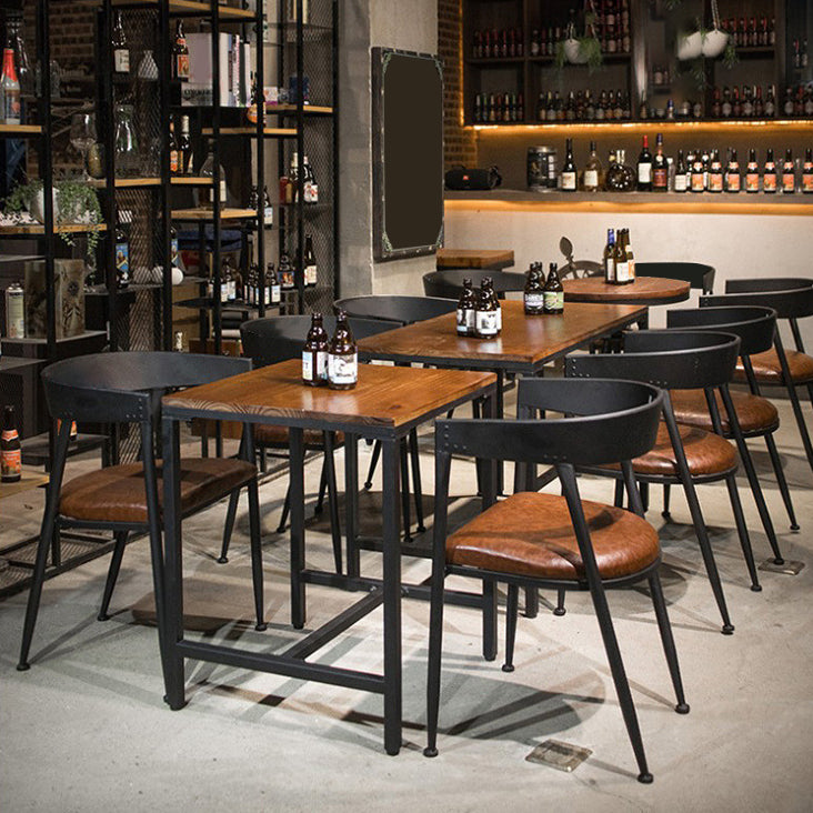 Modern 1/3/5 Pieces Dining Set Round Pine Wood Dining Table for Home