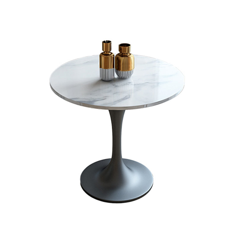 Modern Style Marble Dining Table Set White 1/2/4/5 Pieces Dining Set for Home Use