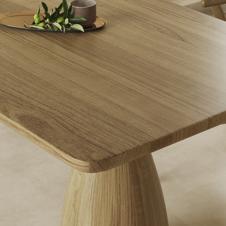 1/2/3/4/7 Pieces Industrial Rectangle Dining Table Set Solid Wood Kitchen Table Set