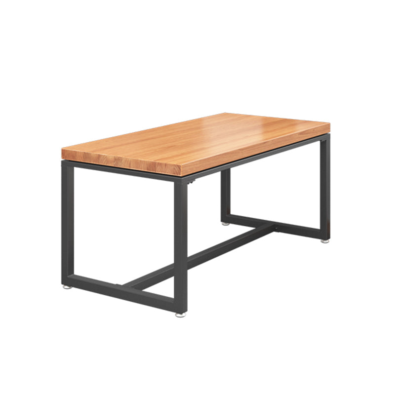 1/5 Pieces Rectangular Dining Table Set Industrial Style Wooden Dining Table and Chairs