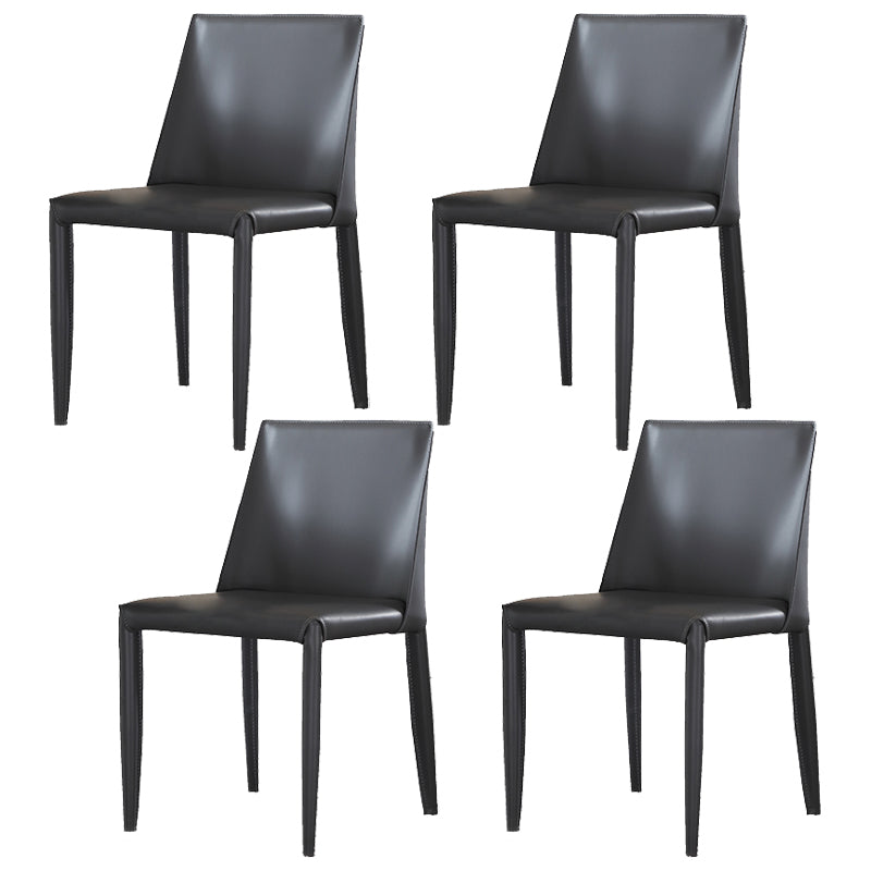 Modern Dining Room Furniture Set 1/4/5 Pieces Sintered Stone Dining Table Armless Chairs
