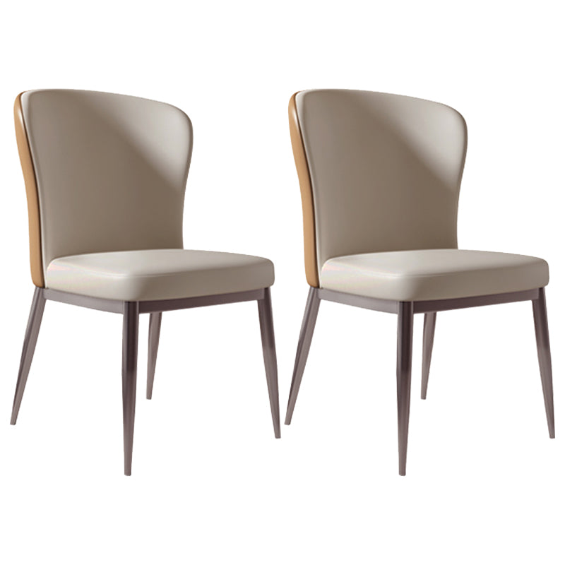 Sintered Stone Dining Table Sets 1/2/4/5/7 Pieces Modern Table Fuax Leather Chairs