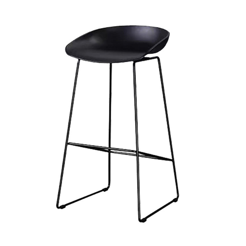 Industrial Bar Stool with Bucket Plastic Stool for Restaurant