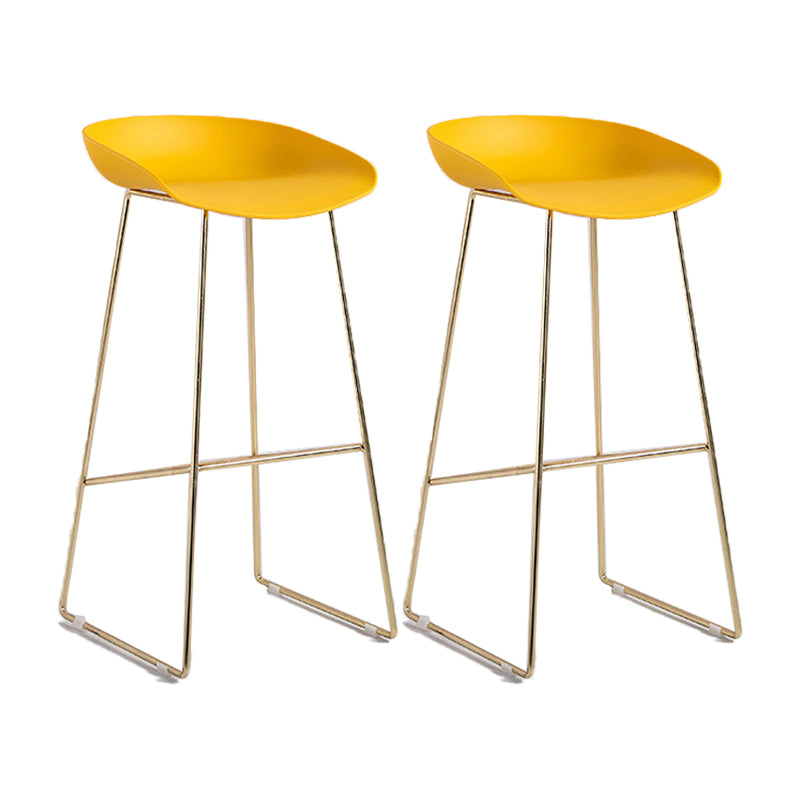 Industrial Bar Stool with Bucket Plastic Stool for Restaurant