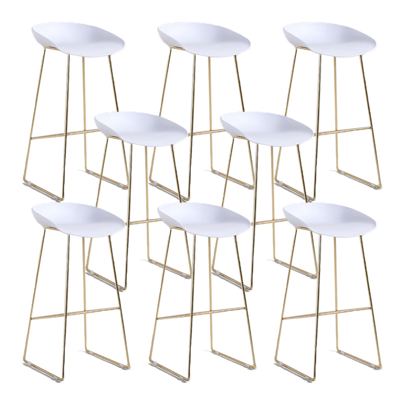 Industrial Bar Stool with Bucket Plastic Stool for Restaurant