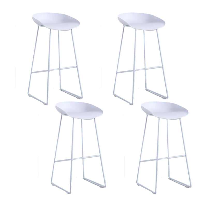 Industrial Bar Stool with Bucket Plastic Stool for Restaurant