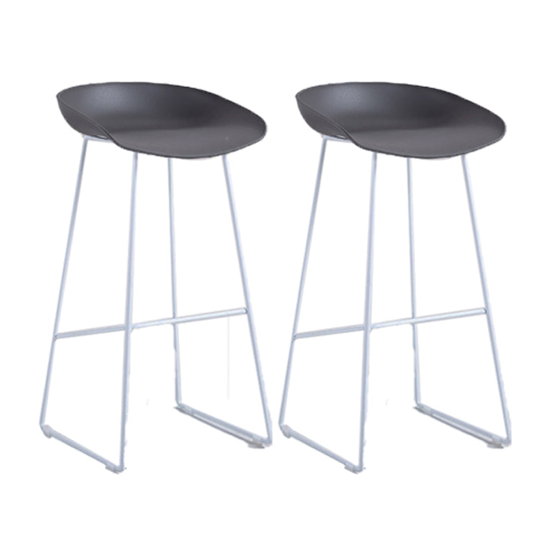 Industrial Bar Stool with Bucket Plastic Stool for Restaurant