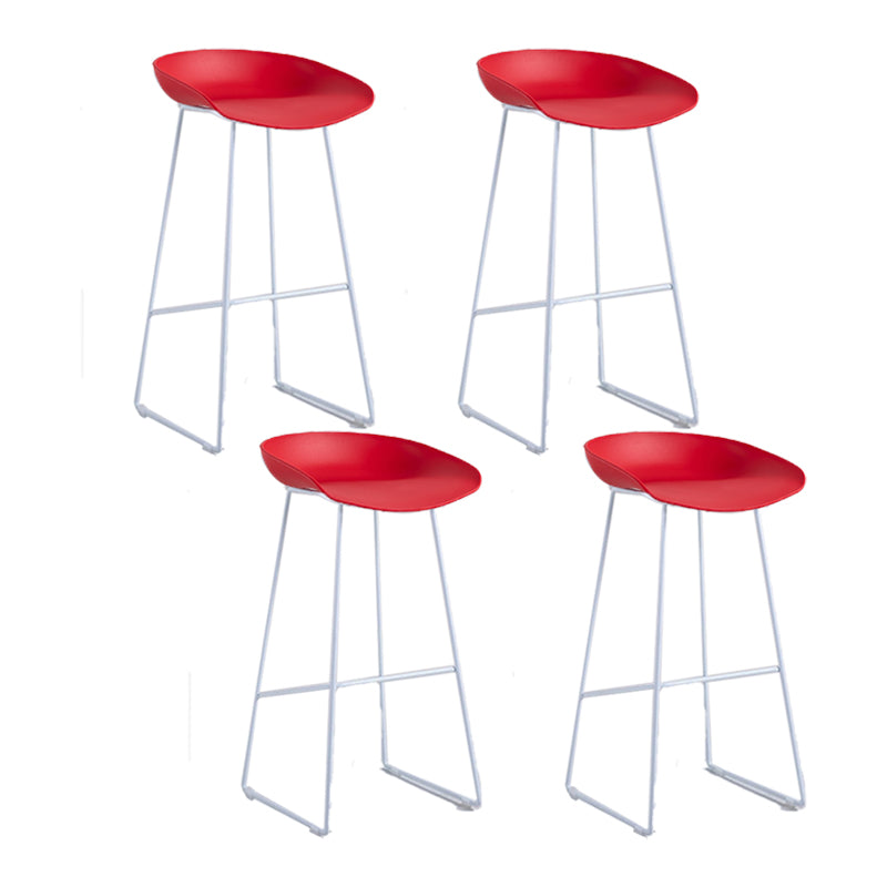 Industrial Bar Stool with Bucket Plastic Stool for Restaurant