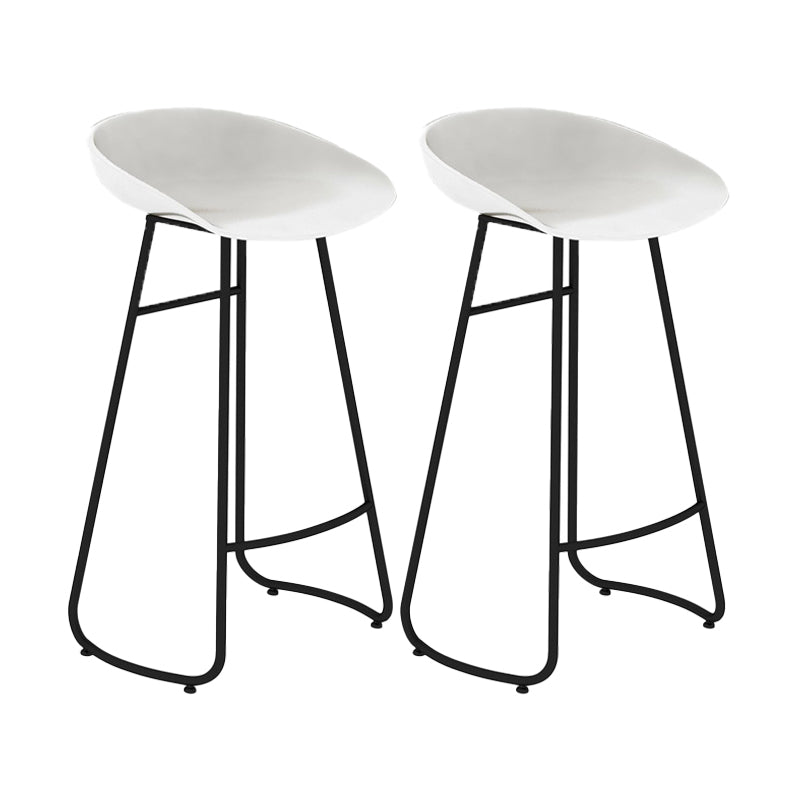 Industrial Counter Stool with Bucket Plastic Bar Stools for Bristol