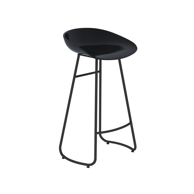 Industrial Counter Stool with Bucket Plastic Bar Stools for Bristol