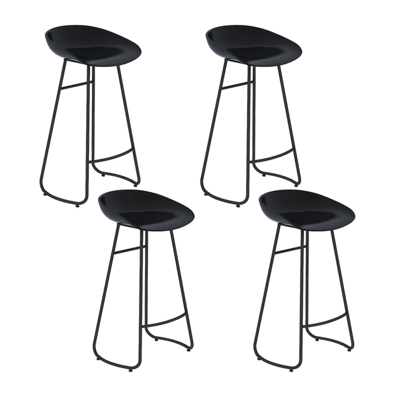 Industrial Counter Stool with Bucket Plastic Bar Stools for Bristol