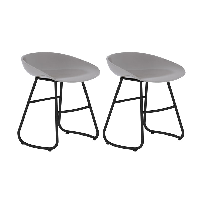 Industrial Counter Stool with Bucket Plastic Bar Stools for Bristol