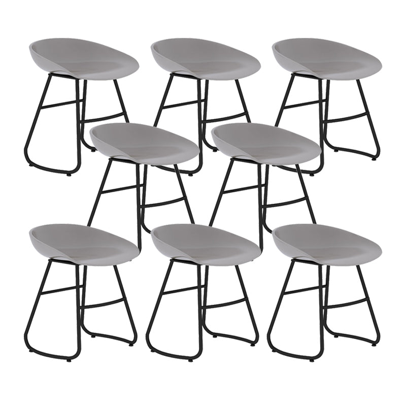 Industrial Counter Stool with Bucket Plastic Bar Stools for Bristol