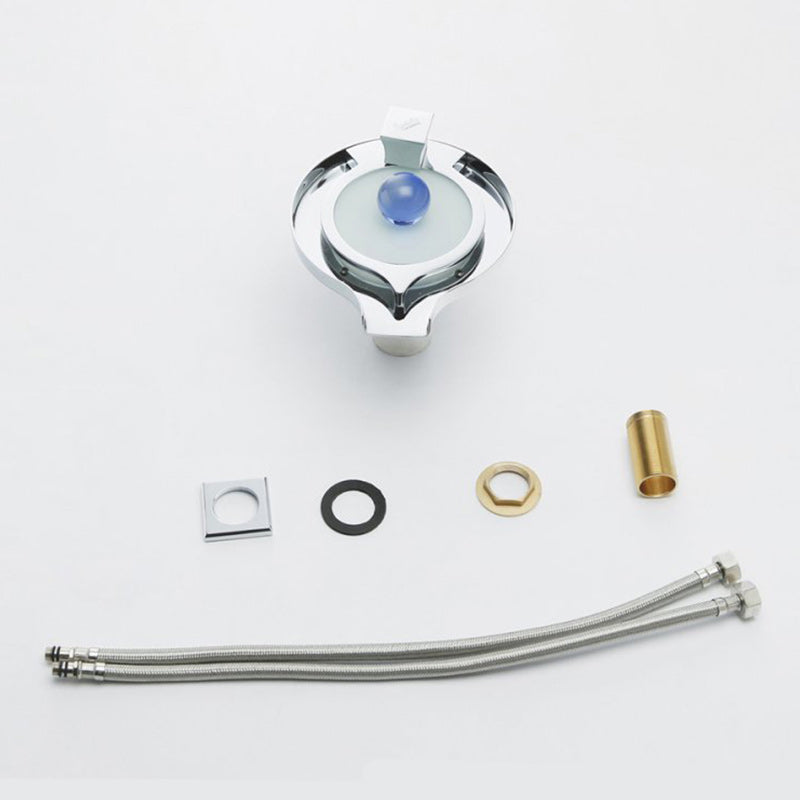 2 Handle Widespread Faucet 3-Hole Widespread Wall Mounted Bathroom Sink Faucet