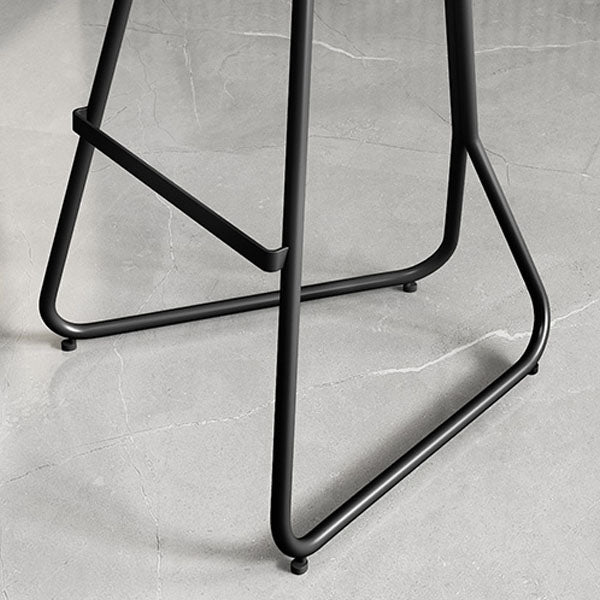 1/3/4/5 Pieces Industrial Iron Bar Table Set Round Bistro Set with Wood Top