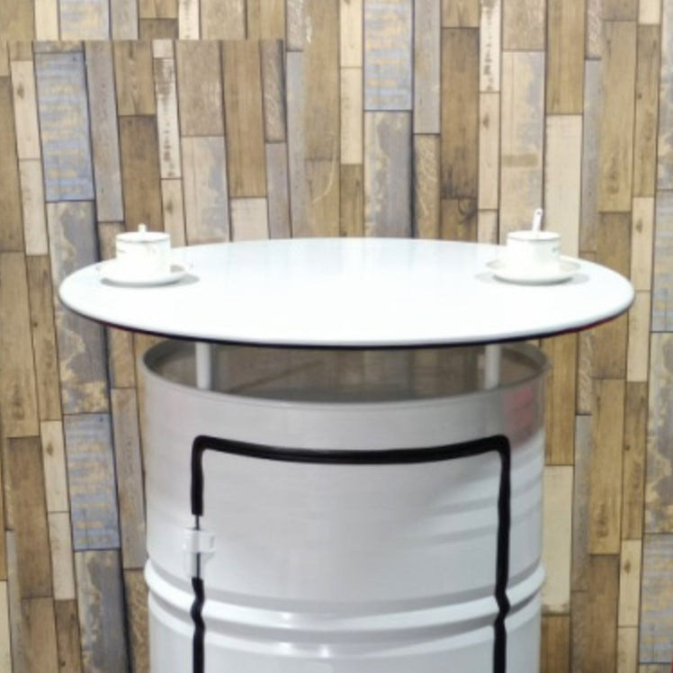 1/2/3 Pieces Modern Table and Stool Metal Bar Pub Table Set for Bar