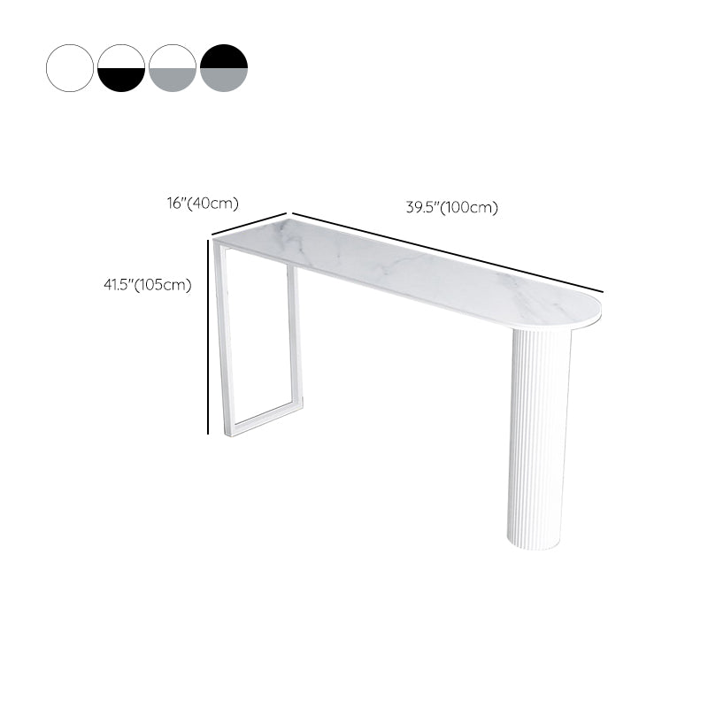 Industrial Bar Table Set 1/5 Pieces Stone Pub Dining Set for Indoor