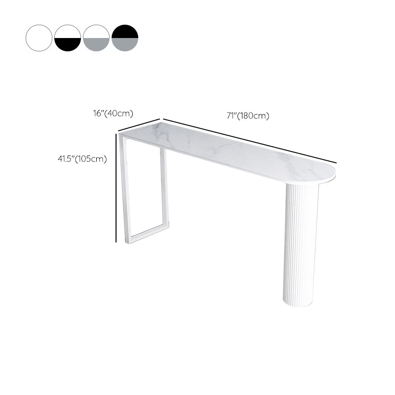 Industrial Bar Table Set 1/5 Pieces Stone Pub Dining Set for Indoor