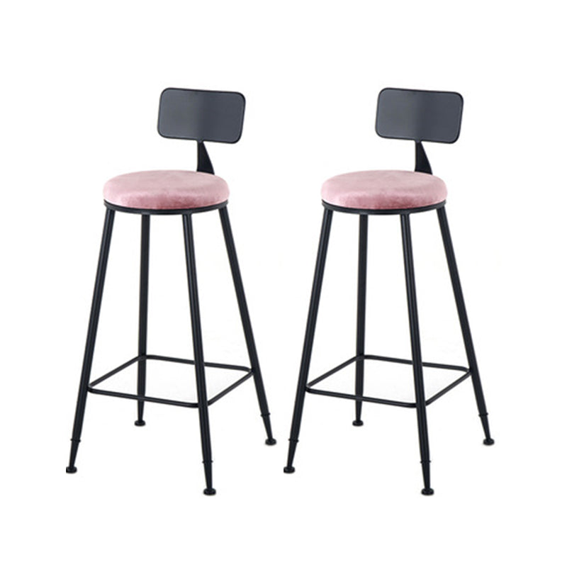 Industrial Style 1/2/3 Pieces Bar Table Set Rectangle Bar Table with Metal Stools