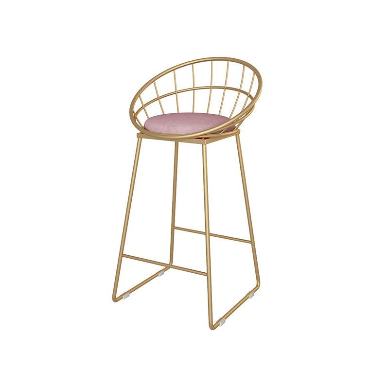 1/3 Pieces Oval Bar Stool and Table Set Glam Table and Stool Set