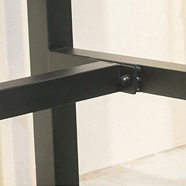 1/2/3/4/5 Pieces Modern Rectangular Pub Table Set Wooden Counter Table with Stools