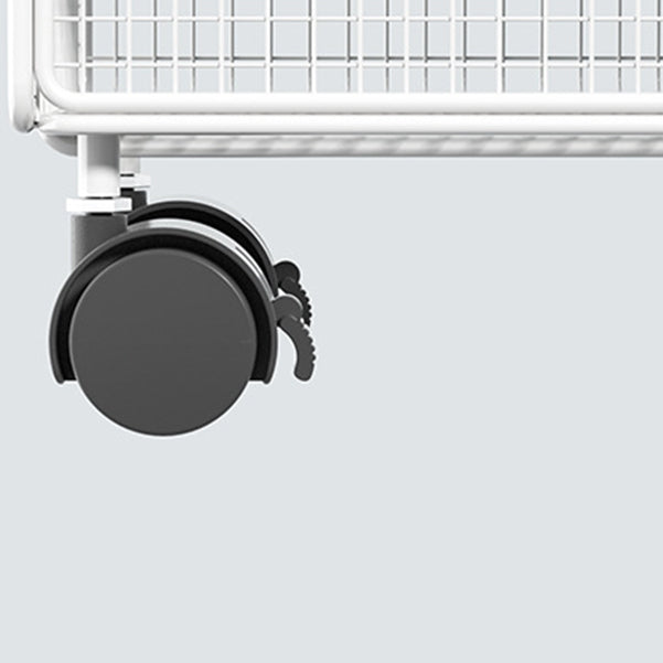 Contemporary Bookcase Vertical Metal Book Shelf for Study Room