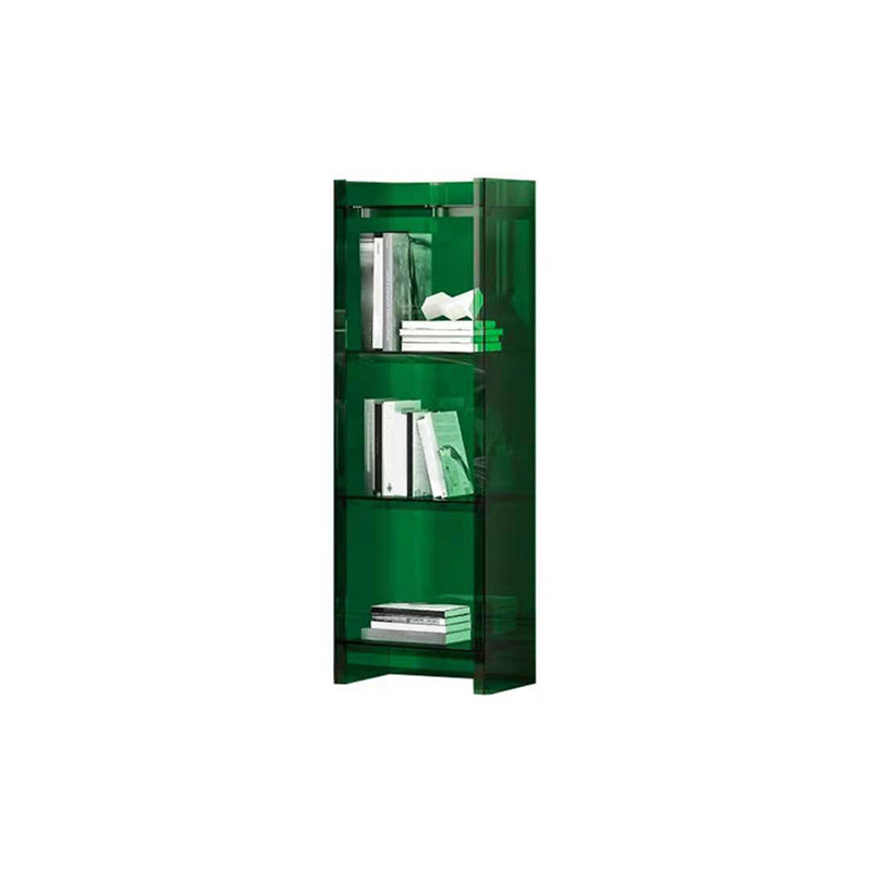 Glam Acrylic Bookcase Standard Shelf Bookshelf for Home Office 9.8" Wide