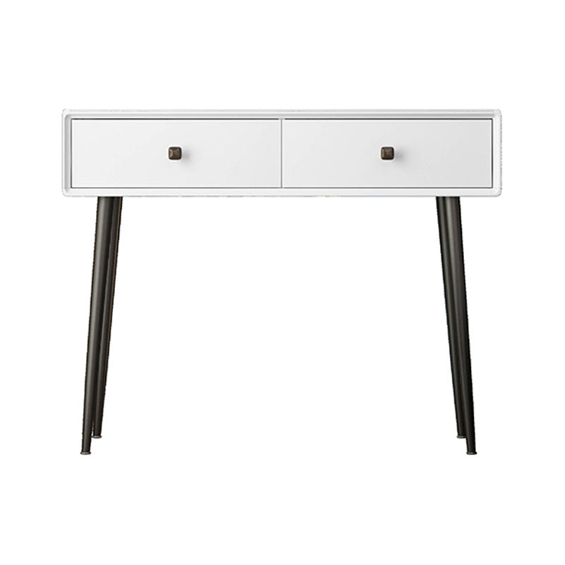 Vanity Stone Makeup Dressing Table Stool Set with Drawer - 31.5" H