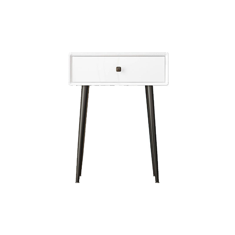 Vanity Stone Makeup Dressing Table Stool Set with Drawer - 31.5" H