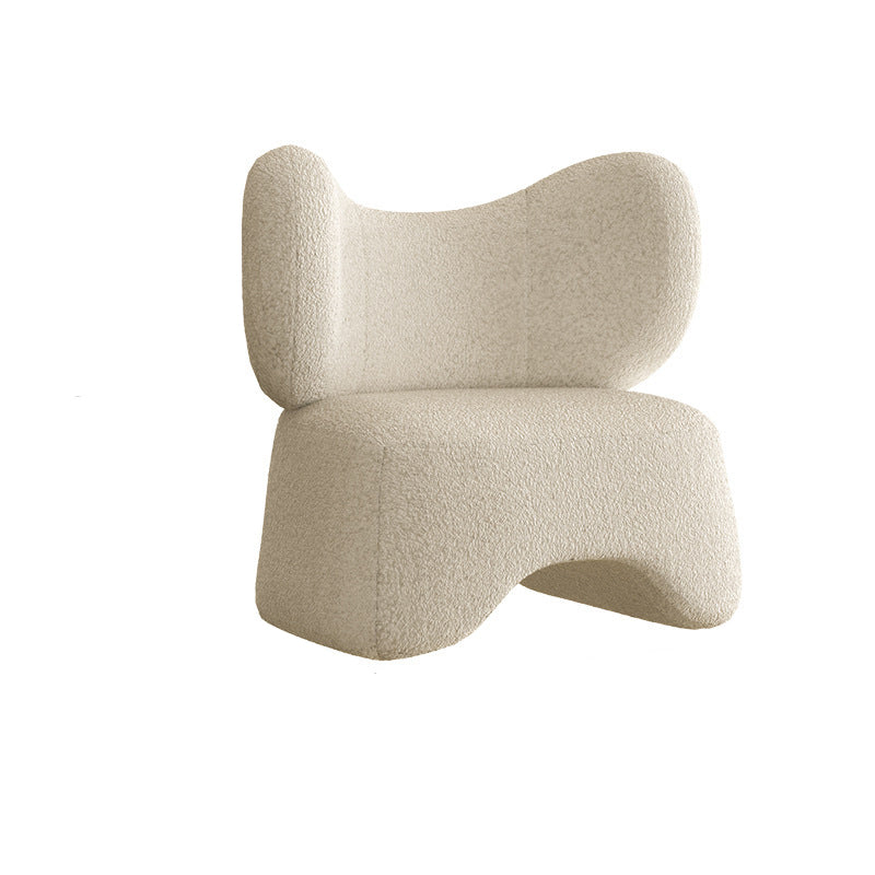 Contemporary Fabric Standard Settee Tight Back Tuxedo Arm Sofa