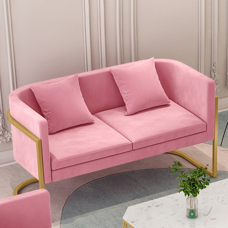 Tuxedo Arm Tight Back Sofa Contemporary Fabric Standard Settee
