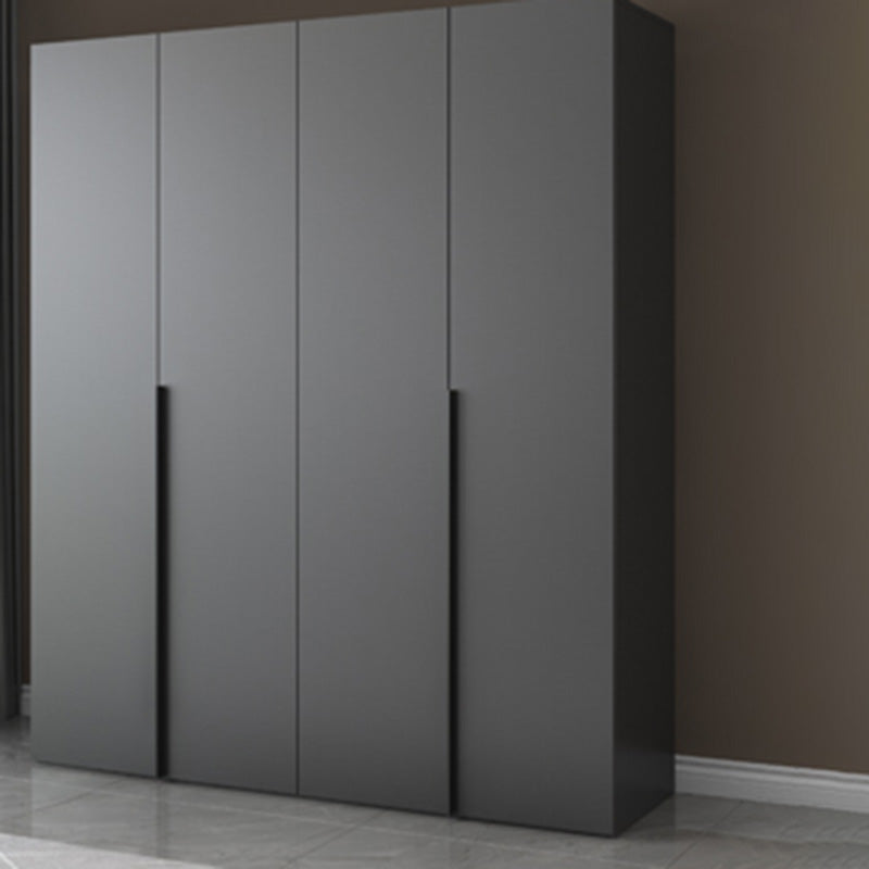 Modern Wooden Wardrobe Cabinet Bedroom Soft Close Doors Armoire