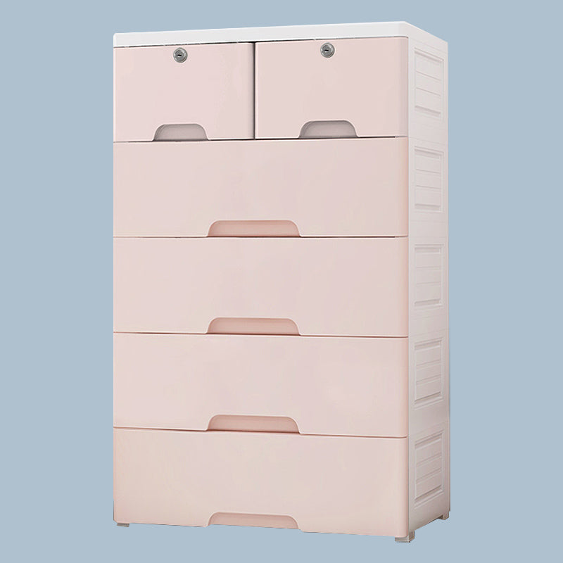 Non-Hanging Armoire with Drawer Plastic Storage Cabinet with Legs
