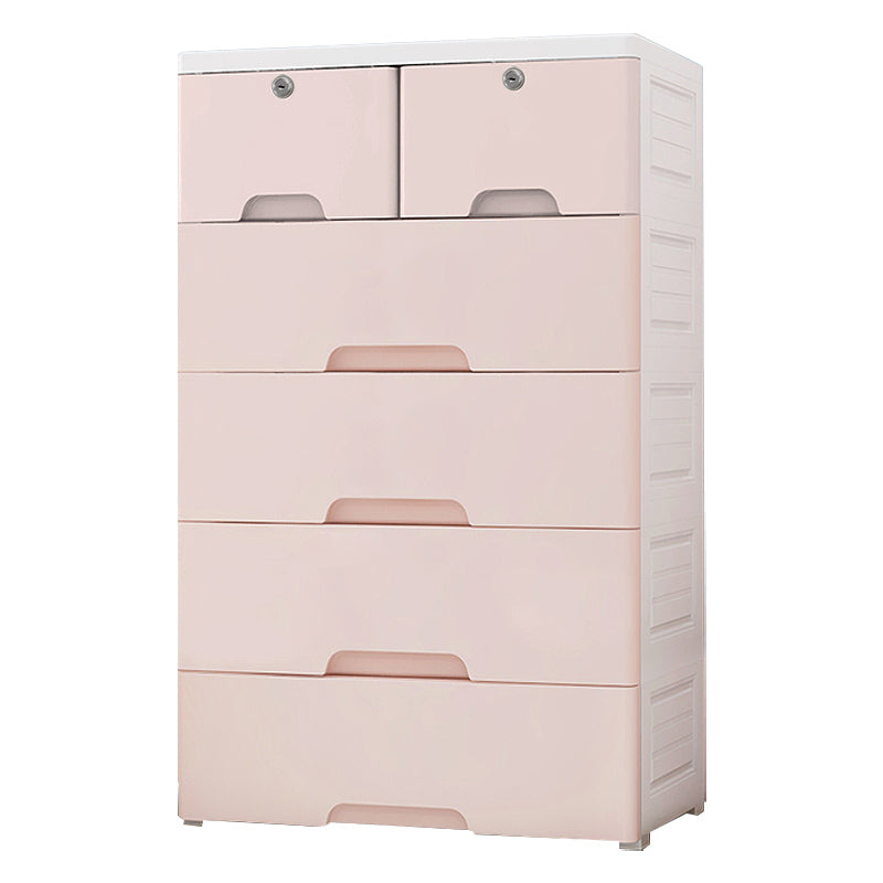 Non-Hanging Armoire with Drawer Plastic Storage Cabinet with Legs