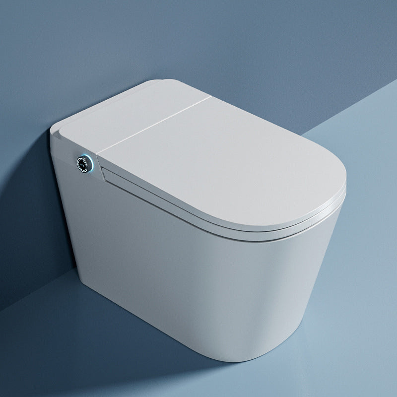 Modern Siphon Jet Toilet Bowl Floor Mount Skirted Toilet with Toilet Seat