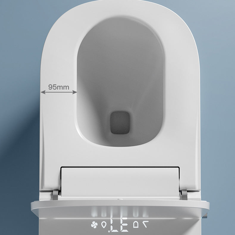 Modern Siphon Jet Toilet Bowl Floor Mount Skirted Toilet with Toilet Seat