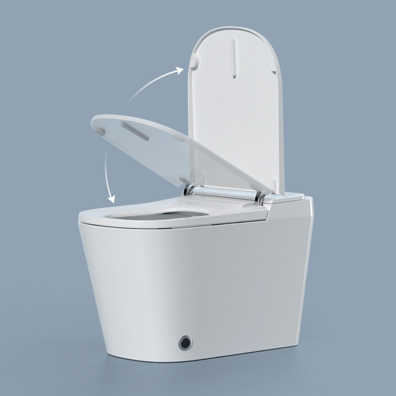 Modern Siphon Jet Toilet Bowl Floor Mount Skirted Toilet with Toilet Seat