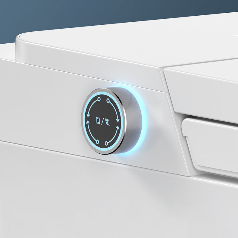 Modern Siphon Jet Toilet Bowl Floor Mount Skirted Toilet with Toilet Seat