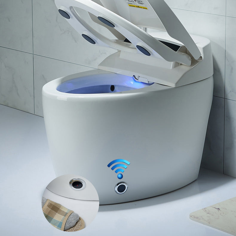 Floor Mounted Porcelain Toilet One Piece Toilet Modern Urine Toilet