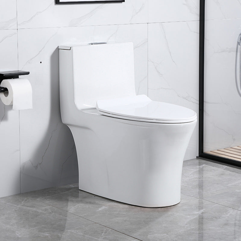 Modern Floor Mounted Toilet Bowl One-Piece Toilet for Washroom