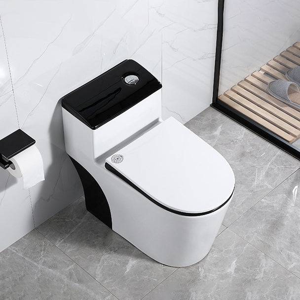 Modern Floor Mounted Toilet Bowl One-Piece Toilet for Washroom